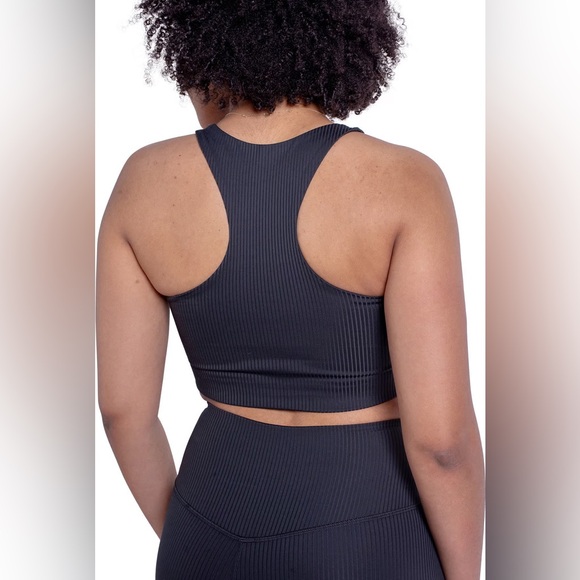 Girlfriend Collective Ribbed Paloma Sports Bra - Picture 3 of 6